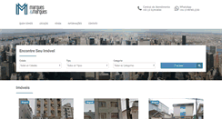 Desktop Screenshot of marquesemarques.com.br